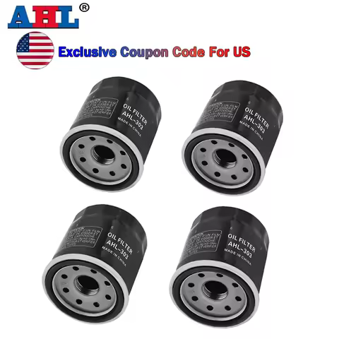 AHL Oil Filter For Honda CB400 CB400F CB-1 CB400SF CB400RR NC29 CBF500 CB500 CB 600 Hornet CB650 CB 