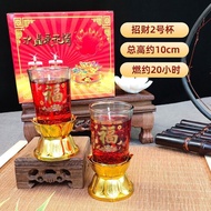 In-stock New Year's goods: crystal candles and ghee3Days7Days10Odorless Spring Festival ghee candles