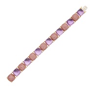 Tiffany &amp; Co., Paloma Picasso Gold and Amethyst Sugar Stack Bracelet