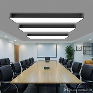LED Office Pendant Lamp Office Linear Light Hanging Light T8 Strip 4 Feet Fixtures Lighting Lamp