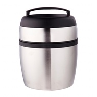 Dolphin Collection Stainless Steel Vacuum Food Container 1.4L