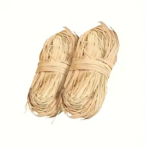 100g Natural Raffia Ribbon,Raffia Straw for Florist Bouquest Decoration Crafts Ribbon fo Christmas G