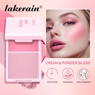 Lakerain 2 in 1 Blush Palette Natural Matte Blush Powder 8cc