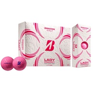 Bridgestone กอล์ฟสีชมพู Bridgestone lady lady ลูกบอลสีชมพู 2 ชั้น แบบใหม่ ส่งฟรี Titleist HNMA Golf accessories♝☞►