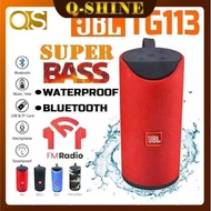 ☂TG113 JBL T113 Bluetooth Speaker Wireless Super Bass Outdoor Portable FM/TF/USB 3D Su KBmq
