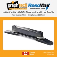 Graphtech® PS-7552-N0 ResoMax Archtop String Saver Jazz Bridge - Low Profile หย่องล่าง สะพานสาย กีตา