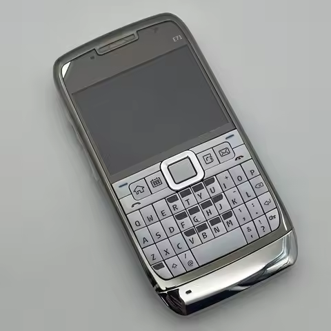 Original E71 Old Used Mobile Cell Phone GSM 2G 3G QWERTY English Russian Arabic Keyboard Unlocked Ce