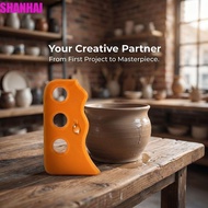 SHANHAI Pottery Profile Rib, For Carving Clay Plastic Material Pottery Trimming Tool, Handmade DIY T