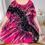 KATUN Jumbo tie dye clothes, jumbo Balinese clothes for women, big size tops for women, quality cott