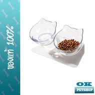 ชามให้น้ำ ให้อาหาร COMBO สำหรับน้องแมว