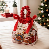 # gavin # Christmas Gift Bag Cute Snowman Elk Santa Claus Fabric  Storage Bag New Year Children's Ca
