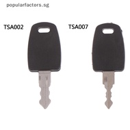 [Popularfactors] al TSA002 007 Key Bag For Luggage Suitcase Customs TSA Lock Key [SG]