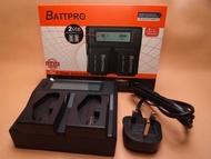 香港行貨BATTPRO免費一年保用 LP-E4 LPE4 LPE19 LP-E19充電器合Canon EOS-1D X Mark II, EOS-1D X, EOS-1D C, EOS-1Ds Mar