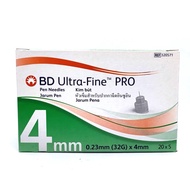 BD Ultra-Fine PRO 4mm 0.23mm (32G) x 4mm 100s
