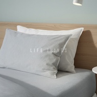 1KEA Pillowcase SOLFIBBLA Sarung bantal Cotton Kapas 50x80 cm