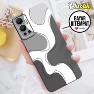 Case Infinix Hot 12 - Casing Infinix Hot 12 - EKSOTIK - Fashion Case - ABSTRAK - Silikon Infinix Hot