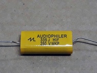 3 PCS kapasitor non polar 33 uf 250 volt Tahanan Tweeter Capacitor Elco Audiophiler