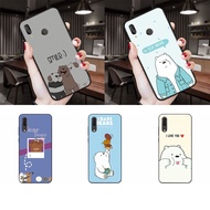 We Bare Bears Phone Case for Huawei Y6P Y5 2017 Y6 2018 Y7 Y9 Prime 2019 Cover