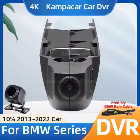 Kampacar BM01-4K 2160P Wifi DashCam Camera Video Recorder For BMW 1 3 F34 4 5 GT Series X1 X3 F25 X5