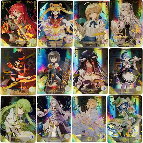 Anime Goddess Story Shana Altria Pendragon Ssr Card Game Collection Rare Cards Children's Toys Boys 