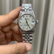 Datejust 31 Silver Diamond 68274
