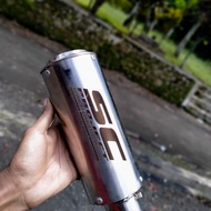 SC PROJECT EXHAUST SILENCER INLET 50 MM