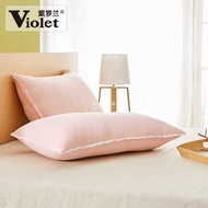 ชุดหนึ่งคู่: โรงแรมสีม่วง Q-Bullet คอแกนขนนก Veet ซักได้หมอนนักเรียนเดียว