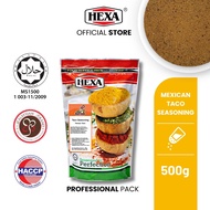 HEXA  Mexican Taco Seasoning 500gm Perasa Tacos Food Service Packaging