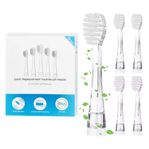 Kid's Replacement Brush Heads Soft Bristle Electric Toothbrush Heads For Seago SG977/EK6/EK7/SG513 Y