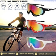 🥇 Original Outdoor men and women riding goggles Glasses sunglasses polarized suit sports Motorcycle Cycling Bike Bicycle UV Protection Shades Male female general Running for Mountain Biking Protective mirr