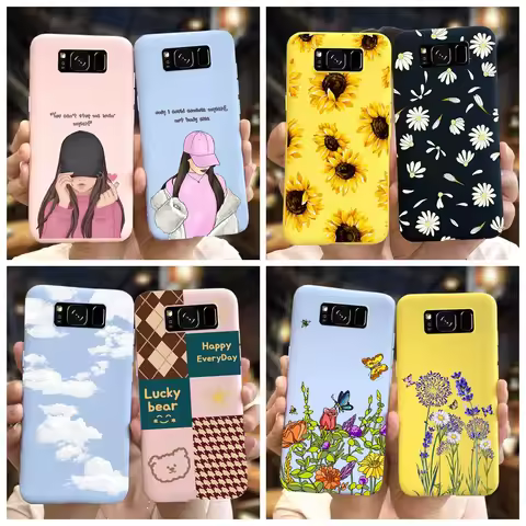 For Samsung Galaxy S8 Case Samsung S8+ S8 Plus Cover Soft Silicon TPU Phone Case For Samsung S8 Plus