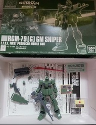 Bandai 高達模型 PB 限定 HG HGUC 08小隊 RGM-79(G) GM Sniper  吉姆 狙擊吉姆 第03小隊 素組 所見所得