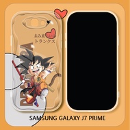 For Samsung Galaxy J7 Prime J2 Prime Anime Cute Goku Phone Case Soft Silicone Wave Edge Back Cover Casing