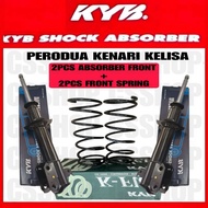 PERODUA KENARI KELISA ABSORBER FRONT + SPRING ORIGINAL KYB SUSPENSION