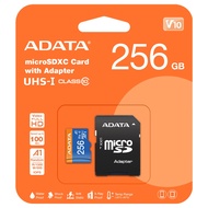 ADATA 256g 256GB microSDXC TF U1 A1 C10 V10 256g Memory Card