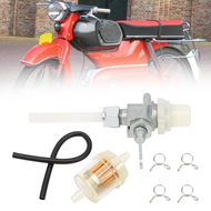 Fuel Tap M12 x 1 with Fuel Hose Fuel Filter for Hercules Prima Kreidler Zündapp Moped Mokick