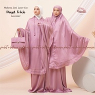 Direct Delivery of 2-in-1 Laser Cut Trixie Sequin Prayer Robe (Chain Bag) - Lavender, Cool, Anti-Hot