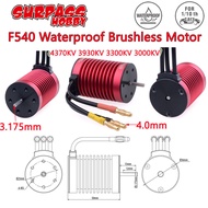 Surpass Hobby KK Waterproof Brushless Motor F540 3000KV 3300KV 3930KV 4370KV 3.175mm Shaft for 1:10 