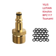 High Pressure Car Washer Hose Connector Converter M22 Thread for YILI 5/LUTIAN// Kinshin /BPC117/Tsu