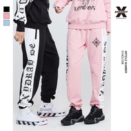 Ed Hardy X Autumn-themed Sanskrit Design Casual Sweatpants - Streetwear for Men & Women X1NCU708