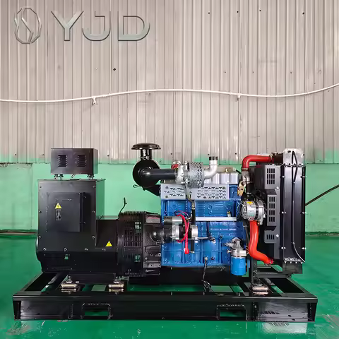 50Hz 60hz Frequency Open Type 140Kva Generator diesel Engine for Generator 3 Phase 110kw Genset for 