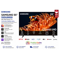 Samsung 55-Inch 55DU8000 Class 4K Crystal UHD DU8000 Series HDR Smart TV w/Object Tracking Sound Lit