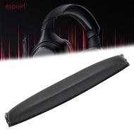 ESPOIR Replacement Cushion, Leather Comfortable Headphone Headband Pad, Easy to Install Black Headba