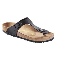 Sandal Uniseks Gizeh Akar-Bunga Lebar Biasa Hitam-43691 8V9U