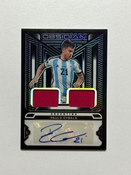 起低限 /17 親穿球衣 22-23 Panini obsidian argentina 阿根廷 Paulo dybala messi teammate 簽名卡