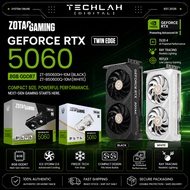 ZOTAC GeForce RTX 5060 TWIN EDGE 8GB GDDR7 GRAPHICS CARD BLACK / WHITE ( ZT-B50600H-10M / ZT-B50600Q