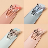 B-11 8-Piece Makeup Brush Set With Bag Portable Size ​Makeup Set​ ​Soft Hair Blush