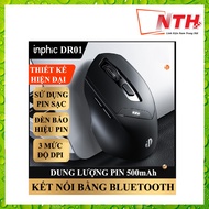 Chuột không dây INPHIC DR01 sử dụng pin sạc thiết kế hiện đại với độ DPI lên đến 1600 có đèn led báo