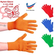 BUTTERFLY A380 | A480 Nylon Glove | Sarung Tangan Nylon BUTTERFLY A380 | A480 Buatan Malaysia