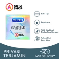 Kondom Durex Invisible - Isi 2 Kondom Durex yang sangat tipis dengan ketebalan 0.045 mm Memiliki sen